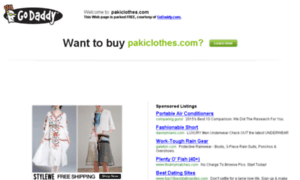 Pakiclothes.com thumbnail