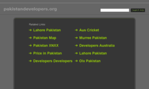 Pakistandevelopers.org thumbnail