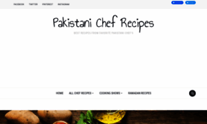 Pakistanichefrecipes.com thumbnail