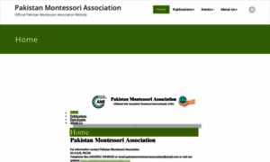 Pakistanmontessoriassociation.org thumbnail