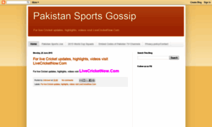 Pakistansportsgossip.blogspot.com thumbnail