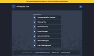 Pakistyles.com thumbnail
