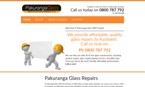 Pakurangaglass.co.nz thumbnail