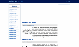 Palabrascon.net thumbnail