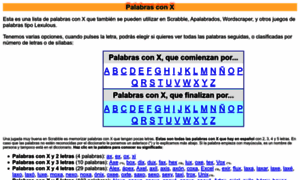 Palabrasconx.com thumbnail