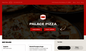 Palacepizzamenu.com thumbnail