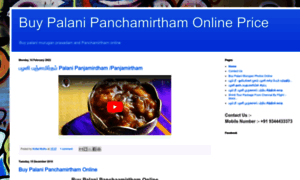 Palanipanchamirtham.blogspot.com thumbnail