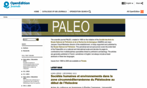 Paleo.revues.org thumbnail