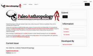 Paleoanthropology.org thumbnail