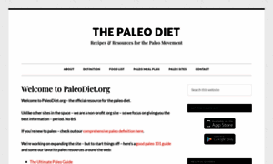 Paleodiet.org thumbnail