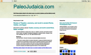 Paleojudaica.blogspot.com thumbnail