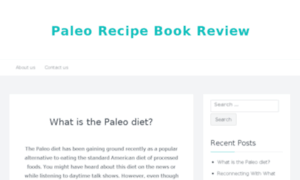 Paleorecipebookreview.biz thumbnail