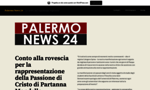Palermonews24.wordpress.com thumbnail
