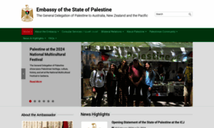 Palestine-australia.com thumbnail