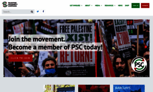 Palestinecampaign.org thumbnail