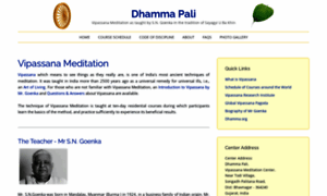 Pali.dhamma.org thumbnail