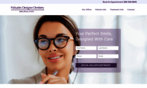 Palisadesdesignerdentistry.com thumbnail