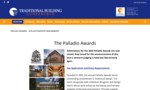 Palladioawards.com thumbnail