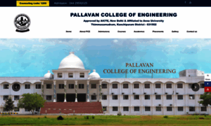 Pallavan.edu.in thumbnail