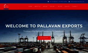 Pallavanexports.com thumbnail