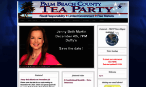 Palmbeachcountyteaparty.org thumbnail