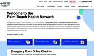 Palmbeachhealthnetwork.com thumbnail