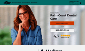 Palmcoastdentalcare.com thumbnail