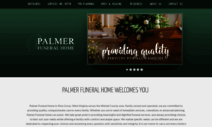 Palmerfuneral.com thumbnail