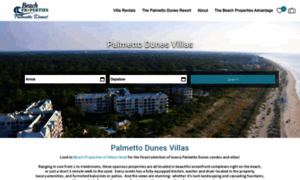 Palmettodunesvillarentals.com thumbnail