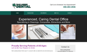 Palmlandingdental.com thumbnail