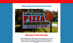 Palmriversidepizza.com thumbnail