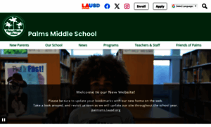 Palmsmiddleschool.org thumbnail