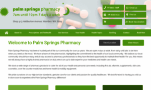 Palmspringspharmacy.com.au thumbnail