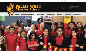 Palmswestcharter.org thumbnail