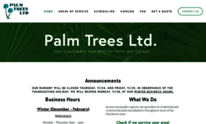 Palmtreesltd.com thumbnail