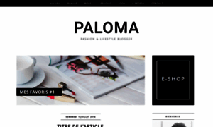 Paloma-theme.blogspot.com thumbnail