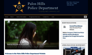 Paloshillspolice.us thumbnail