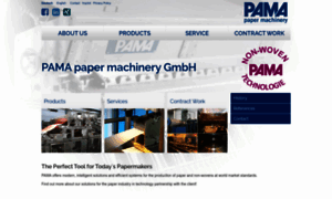 Pama-papermachinery.com thumbnail