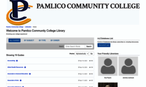 Pamlicocc.libguides.com thumbnail