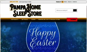 Pampasleepstore.com thumbnail