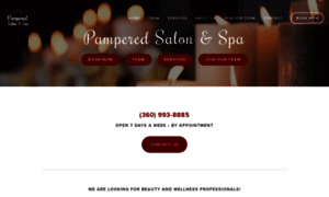 Pamperedsalonandspa.com thumbnail