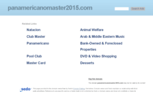 Panamericanomaster2015.com thumbnail