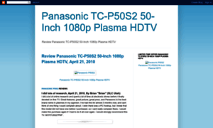 Panasonic-viera-tc-p50s2-1080p-plasma.blogspot.com thumbnail