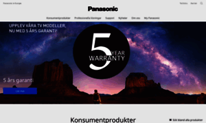 Panasonic.se thumbnail