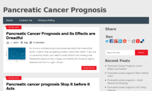 Pancreaticcancerprognosis.com thumbnail