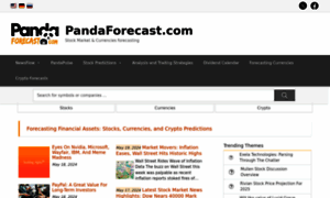 Pandaforecast.com thumbnail