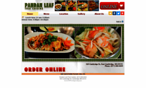 Pandanleafthaicuisine.com thumbnail