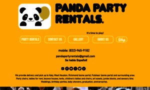 Pandapartyrentals.com thumbnail