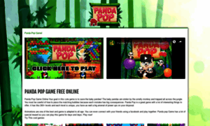 Pandapop-game.com thumbnail