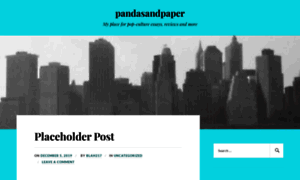 Pandasandpaper.wordpress.com thumbnail